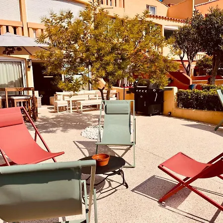 شقة Les Pieds Dans L'eau Le Barcarès